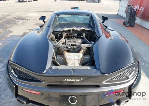 2019 Mclaren 570S из США, поврежденный, VIN SBM13FAA2KW006203